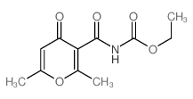 Carbamic acid,[(2,6-dimethyl-4-oxo-4H-pyran-3-yl)carbonyl]-, ethyl ester (8CI) picture