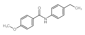 N-(4-Ethylphenyl)-4-methoxybenzamide structure