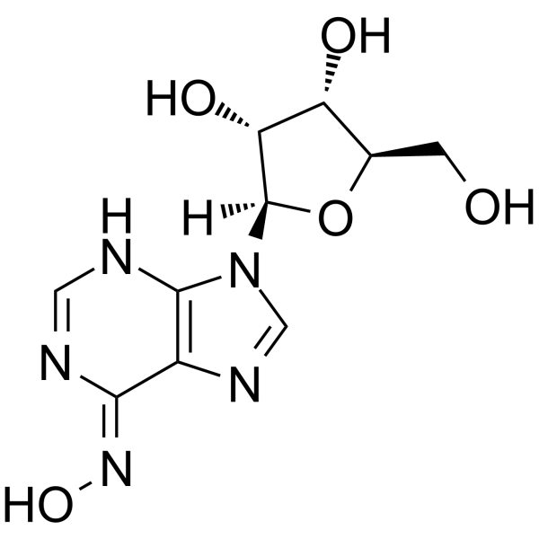 6-n-hydroxyadenosine结构式