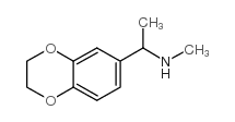 [1-(2,3-DIHYDRO-BENZO[1,4]DIOXIN-6-YL)-ETHYL]-METHYL-AMINE structure