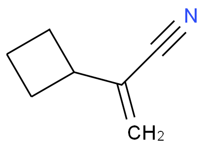 2-cyclobutylprop-2-enenitrile Structure