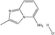 2-甲基咪唑[1,2-A]吡啶-5-胺盐酸盐结构式