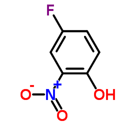 4-Fluoro-2-nitrophenol structure