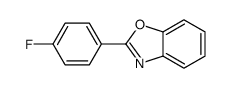 2-(4-FLUOROPHENYL)BENZOXAZOLE Structure