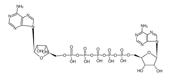 Diadenosine pentaphosphate结构式