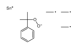 triethyl(2-phenylpropan-2-ylperoxy)stannane结构式