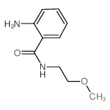 2-Amino-N-(2-methoxyethyl)benzamide Structure