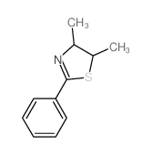 Thiazole,4,5-dihydro-4,5-dimethyl-2-phenyl-, trans- (9CI) Structure