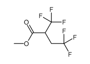 methyl 4,4,4-trifluoro-2-(trifluoromethyl)butanoate Structure