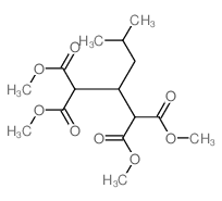 2,2,4,4-Pentanetetracarboxylicacid, 3-(2-methylpropyl)-, 1,2,4,4-tetramethyl ester structure