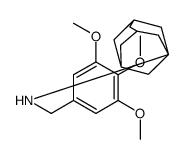 N-[(3,4,5-trimethoxyphenyl)methyl]adamantan-1-amine Structure