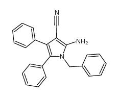 2-氨基-1-苄基-4,5-二苯基-1H-吡咯-3-甲腈图片