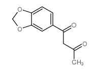 1-苯并[1,3]二氧代-5-丁烷-1,3-二酮结构式