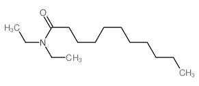 Undecanamide,N,N-diethyl-结构式