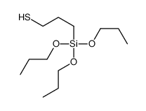 3-tripropoxysilylpropane-1-thiol Structure