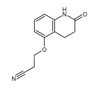 3-(2-oxo-1,2,3,4-tetrahydro-quinolin-5-yloxy)-propionitrile Structure