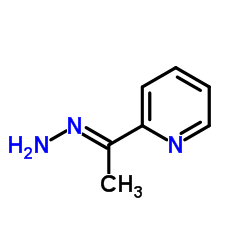 2-[(1E)-Ethanehydrazonoyl]pyridine Structure