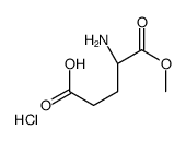 (4S)-4-amino-5-methoxy-5-oxopentanoic acid,hydrochloride Structure