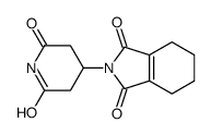 2-(2,6-dioxopiperidin-4-yl)-4,5,6,7-tetrahydroisoindole-1,3-dione结构式