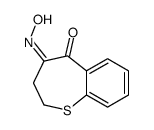 4-hydroxyimino-2,3-dihydro-1-benzothiepin-5-one结构式