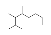 2,3,4-trimethyloctane Structure