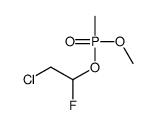 2-chloro-1-fluoro-1-[methoxy(methyl)phosphoryl]oxyethane Structure