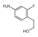 Benzeneethanol, 4-amino-2-fluoro- (9CI)结构式