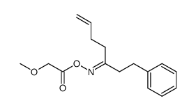 1-phenylhept-6-en-3-one O-methoxyacetyloxime Structure