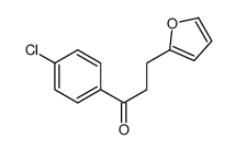 1-(4-chlorophenyl)-3-(furan-2-yl)propan-1-one Structure