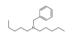 N-benzyl-N-pentylpentan-1-amine Structure