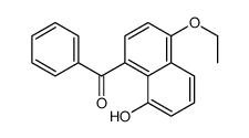 (4-ethoxy-8-hydroxynaphthalen-1-yl)-phenylmethanone Structure