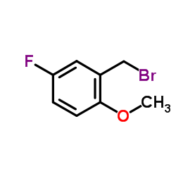 5-Fluoro-2-methoxybenzyl bromide structure