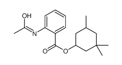 3,3,5-trimethylcyclohexyl N-acetylanthranilate结构式