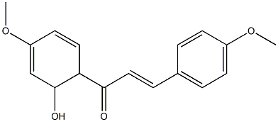 2'-羟基-4,4'-二甲氧基二氢查耳酮结构式