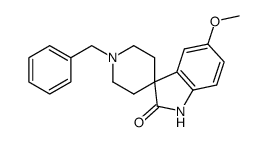 1'-benzyl-5-methoxyspiro[indole-3,4'-piperidin]-2(1H)-one Structure