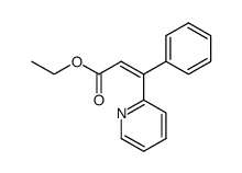 (Z,E)-Ethyl 3-Phenyl-3-(2-pyridyl)acrylate结构式