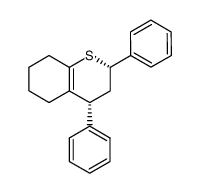 3,5-diphenyl-2-thiabicyclo(4.4.0)dec-Δ1,6-ene结构式