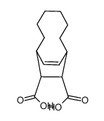 bicyclo[6.2.2]dodec-11-ene-9,10-dicarboxylic acid结构式