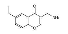 4H-1-Benzopyran-4-one,3-(aminomethyl)-6-ethyl-(9CI)结构式