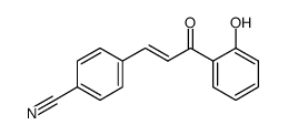 4-cyano-2'-hydroxychalcone结构式