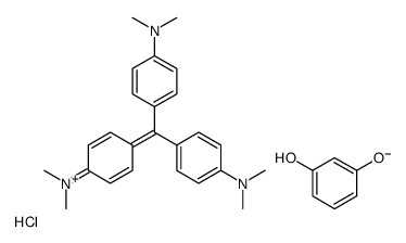 RESORCIN CRYSTAL VIOLET Structure