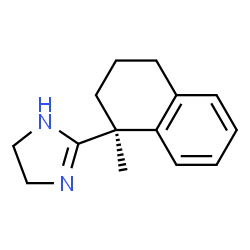 1H-Imidazole,4,5-dihydro-2-[(1S)-1,2,3,4-tetrahydro-1-methyl-1-naphthalenyl]-(9CI) Structure