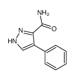 4-Phenyl-1H-pyrazole-3-carboxamide structure