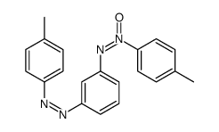 (4-methylphenyl)-[3-[(4-methylphenyl)diazenyl]phenyl]imino-oxidoazanium结构式