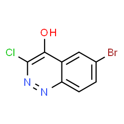 4-Cinnolinol,6-bromo-3-chloro- structure