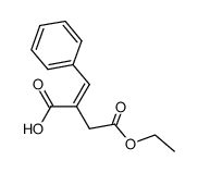 3-(Ethoxycarbonyl)-2-benzylidenepropionic acid Structure