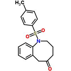 1-Benzazocin-5(2H)-one, 1,3,4,6-tetrahydro-1-[(4-methylphenyl)sulfonyl] Structure