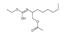 2-(ethoxycarbonylamino)octyl acetate Structure