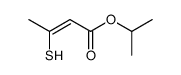 propan-2-yl 3-sulfanylbut-2-enoate Structure