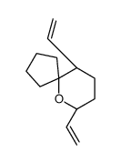 (7R,10R)-7,10-bis(ethenyl)-6-oxaspiro[4.5]decane结构式